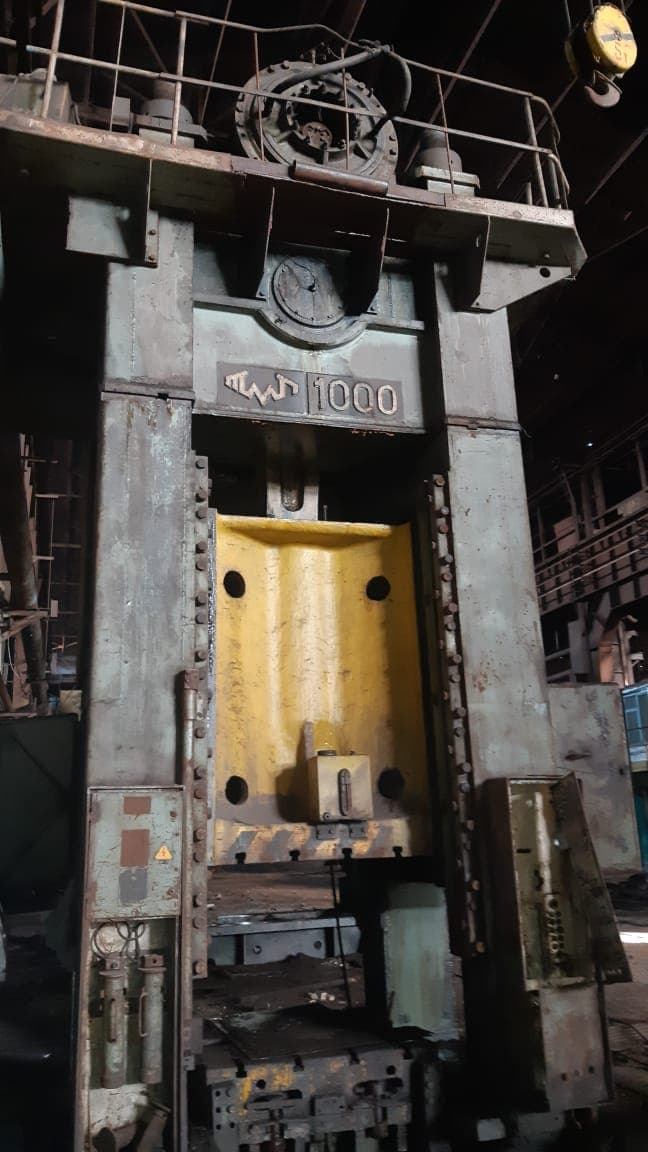 Presse d'ébavurage TMP Voronezh KG2540 A - 1000 tonne