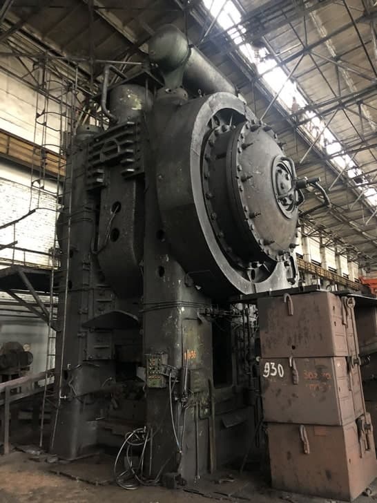 Presse de forgeage à chaud Smeral LKM 4000 - 4000 tonne