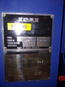 Presse d'estampage Zdas PKZZ 1000 - 1000 tonne (Photo 1)