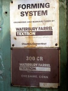 Presse de forgeage à chaud Waterbury Farrel 300 CR - 300 tonne (Photo 2)