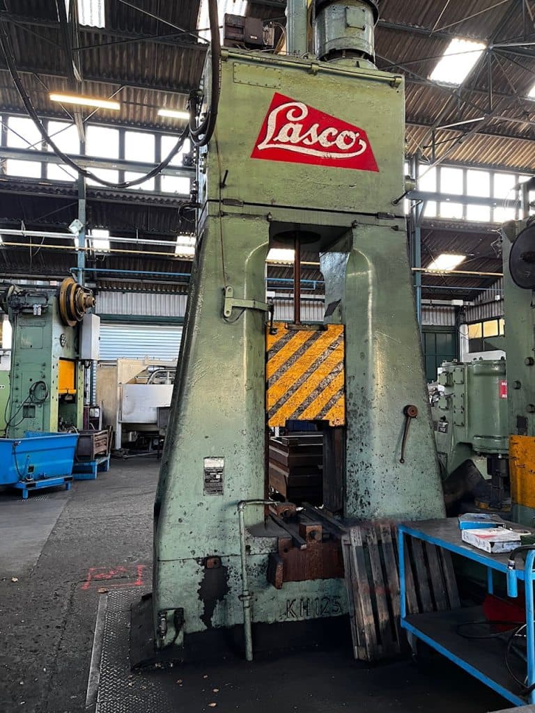 Marteau de forgeage hydraulique Lasco KH 125 - 1250 kgm