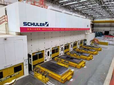 Ligne d'estampage Schuler G1 5P/7300 - 7300 tonne (Photo 5)