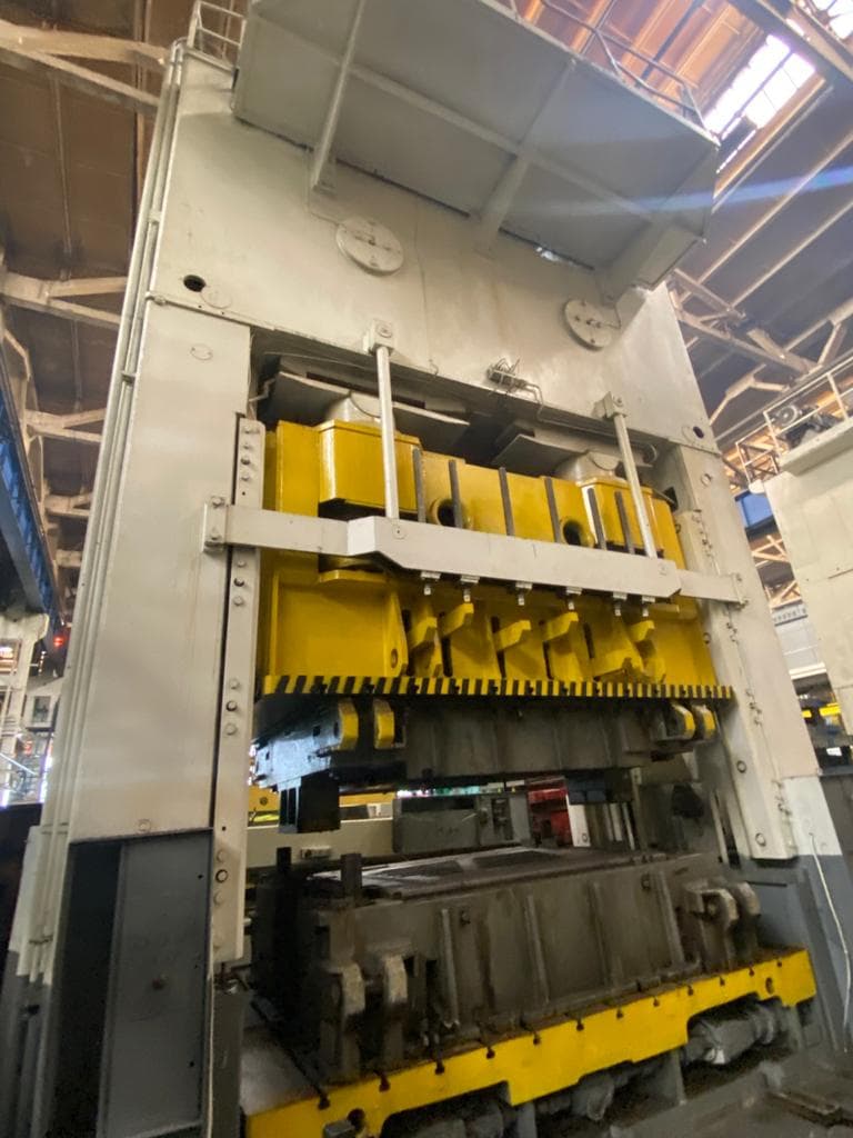 Presse d'estampage Erfurt PKZV I 1250 FS - 1250 tonne