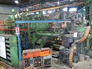 Presse d'extrusion UBE 1650 MT - 1650 tonne ID: 75927