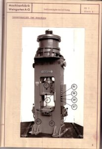 Presse à vis Weingarten PS 125 - 110 tonne (Photo 21)
