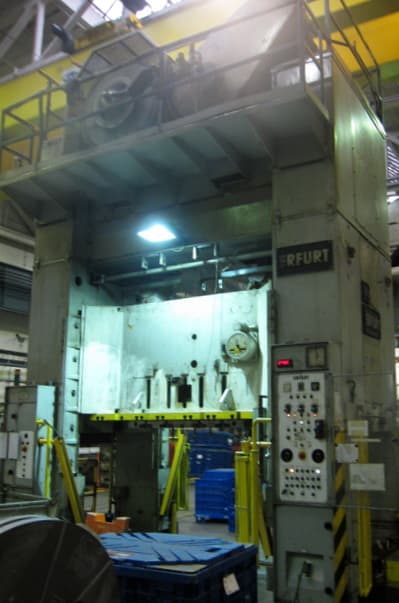 Presse d'estampage Erfurt PKZZ IV 315.1 TS - 315 tonne