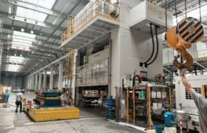 Presse d'estampage Rovetta S4-20000/5500x2500/LD-ET3 - 2000 tonne ID: 76379