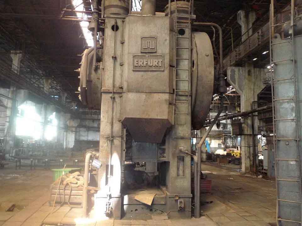 Presse de forgeage à chaud Erfurt PKXW 2500.1/1250 - 2500 tonne