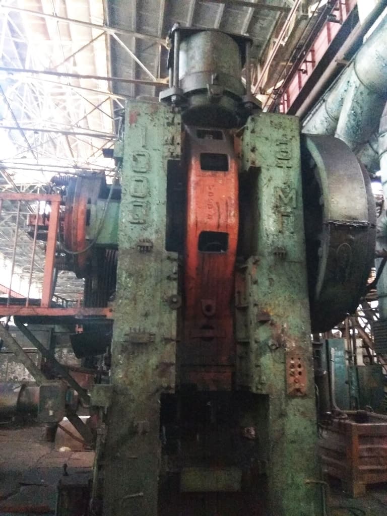 Presse de forgeage à chaud TMP Voronezh K8540 - 1000 tonne