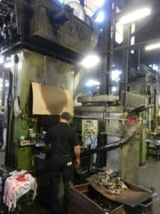 Presse à vis Vaccari 9PS - 400 tonne (Photo 5)