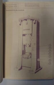 Presse à vis Weingarten P 160 - 180 tonne (Photo 1)