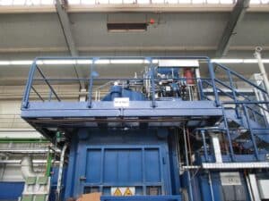 Presse hydraulique Siempelkamp 8 MN - 800 tonne (Photo 3)