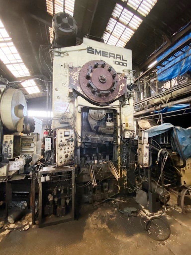 Presse de forgeage à chaud Smeral LZK 1000 P - 1000 tonne