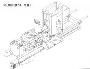 Laminage de bagues Kaltek 1200/6300 - 6300 mm (Photo 1)
