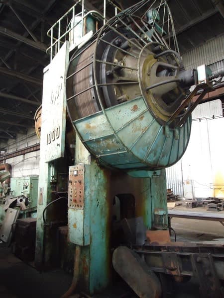 Presse de forgeage à chaud TMP Voronezh KB8040 - 1000 tonne
