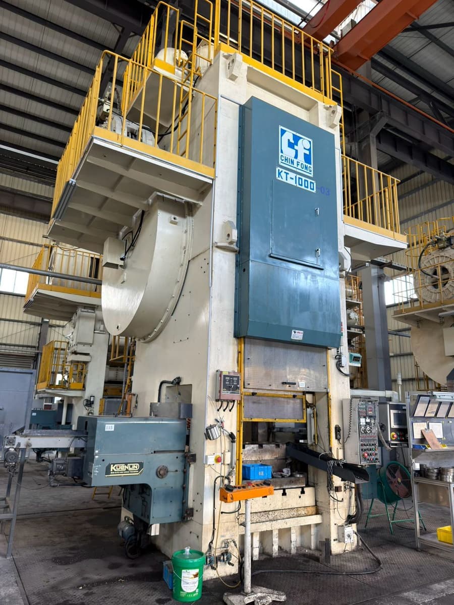 Presse de forgeage à froid Chin Fong KP-1000 - 1000 tonne