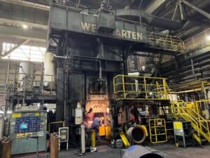Presse de forgeage à chaud Weingarten PSH 630 - 6400 tonne ID: 76134