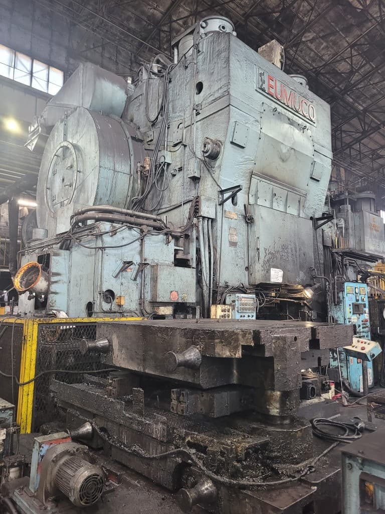 Presse de forgeage à chaud Eumuco KSP 500 - 5000 tonne