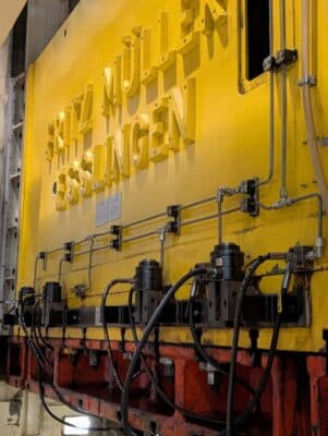 Ligne de presses en tandem Fritz Muller 6P/5200 - 5200 tonne (Photo 23)