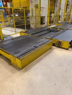 Ligne de presses en tandem Fritz Muller 6P/5200 - 5200 tonne (Photo 2)