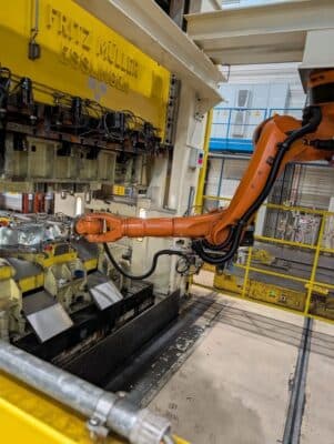 Ligne de presses en tandem Fritz Muller 6P/5200 - 5200 tonne (Photo 20)