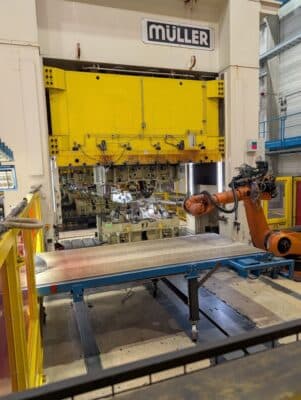 Ligne de presses en tandem Fritz Muller 6P/5200 - 5200 tonne (Photo 14)