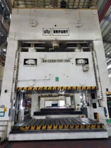 Presse d'estampage Erfurt PKZV I 1250 FS - 1250 tonne ID: 76296
