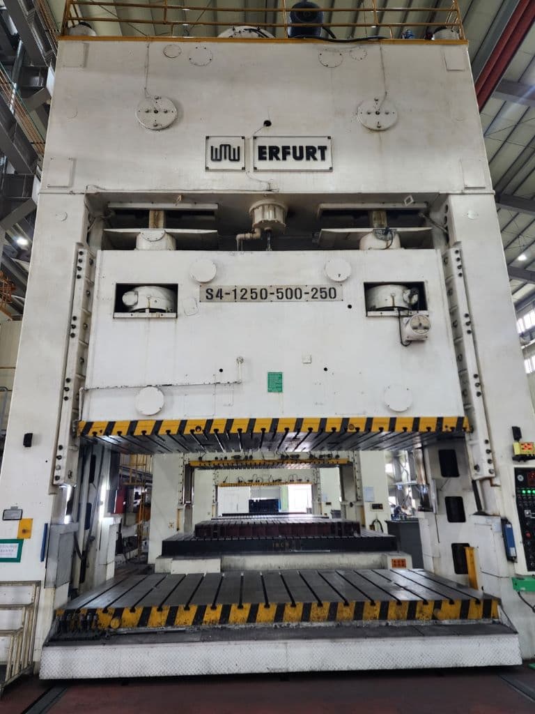 Presse d'estampage Erfurt PKZV I 1250 FS - 1250 tonne