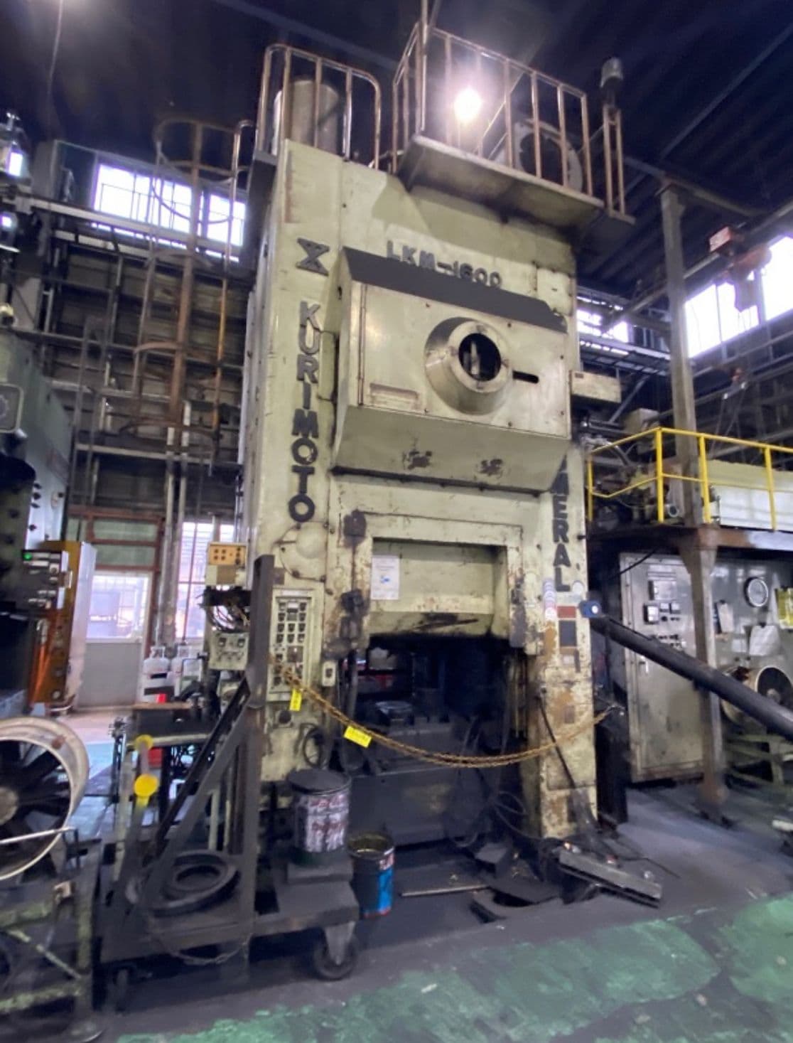Presse de forgeage à chaud Kurimoto Smeral LKM 1600 - 1600 tonne