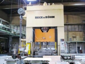 Presse hydraulique Beck und Rohm BHO 1000 - 1000 tonne ID: 75645