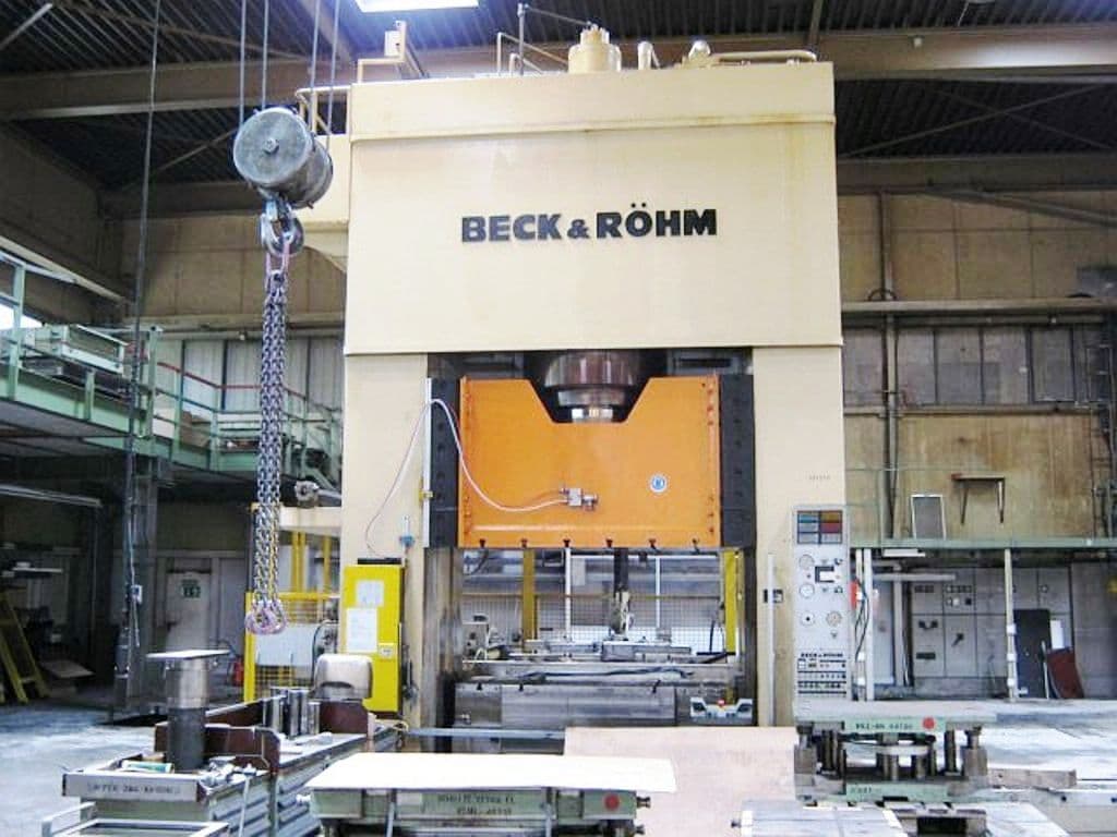 Presse hydraulique Beck und Rohm BHO 1000 - 1000 tonne