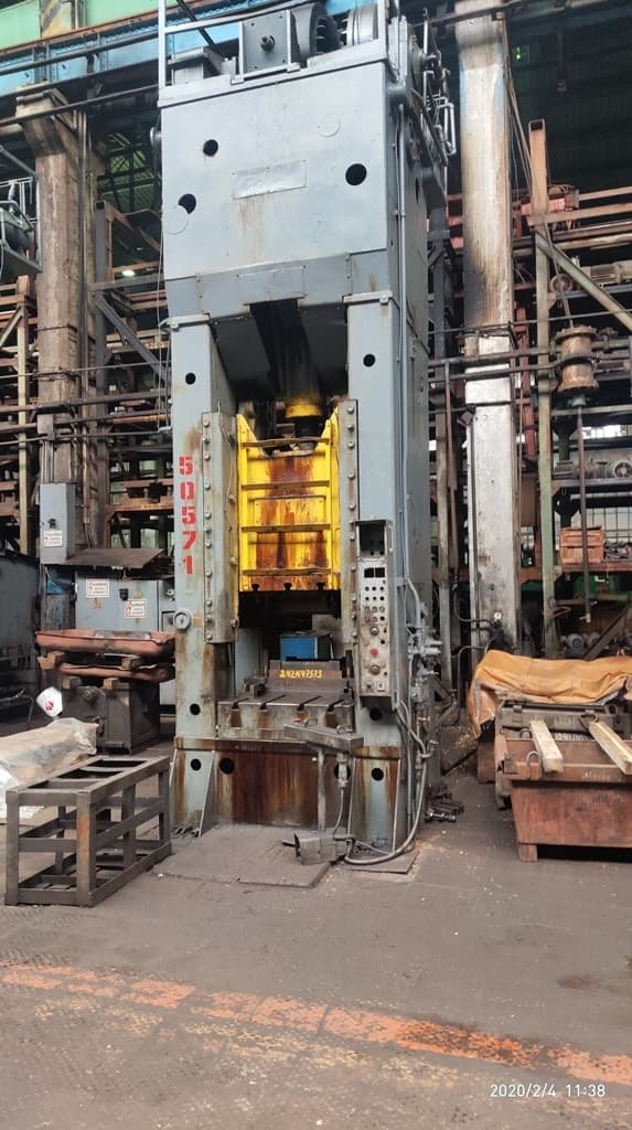 Presse d'ébavurage Erfurt PKZe 500 - 500 tonne
