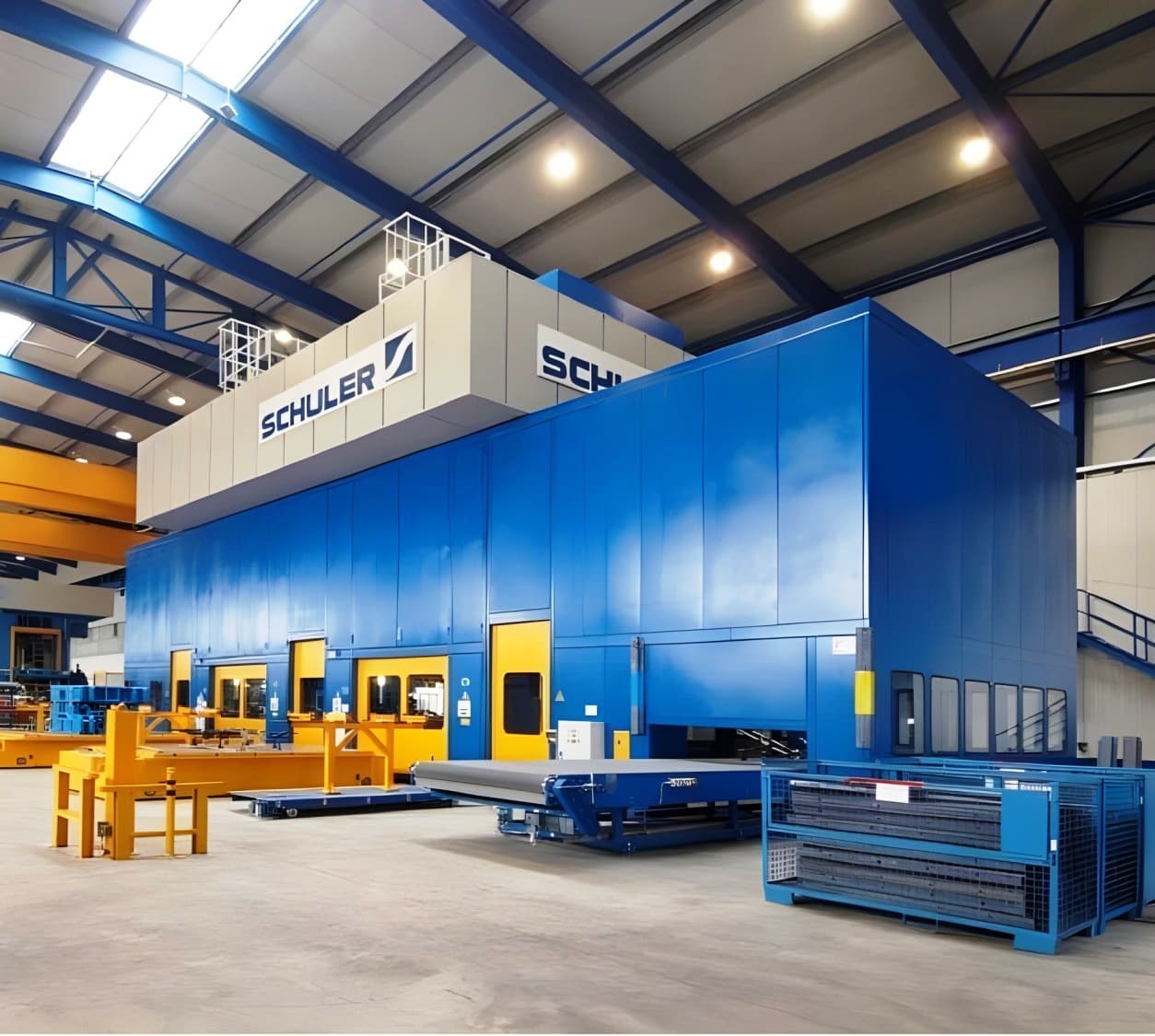 Ligne de presses en tandem Schuler SML4 / 3 presses - 3600 tonne