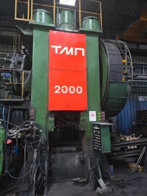 Presse de forgeage à chaud TMP Voronezh KB8043 - 2000 tonne ID: 76506
