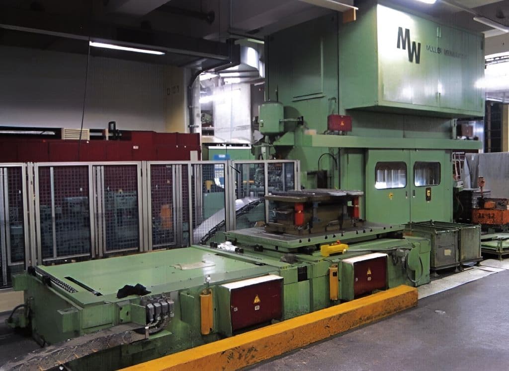 Presse d'estampage Muller Weingarten HUQ 400 22 F - 400 tonne