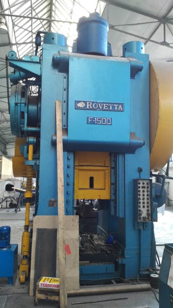Presse de forgeage à chaud Rovetta F1500 - 1500 tonne
