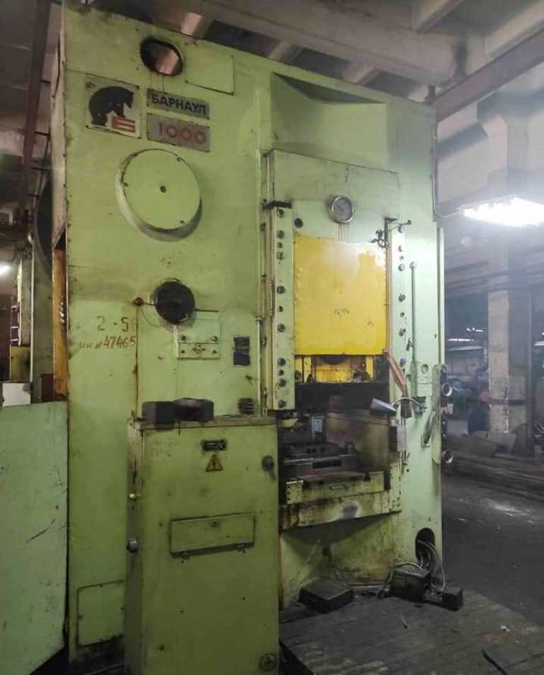 Presse à genouillère Barnaul KB8340 B - 1000 tonne