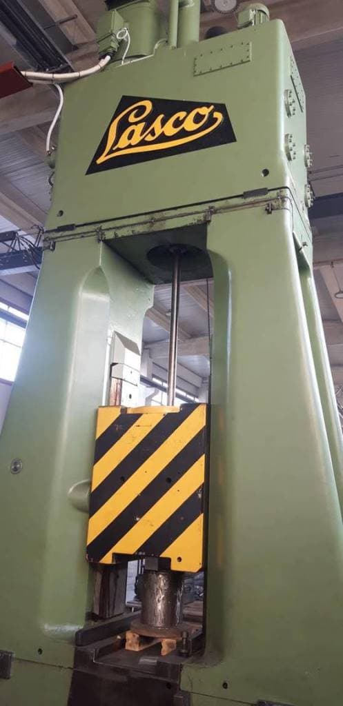 Marteau de forgeage hydraulique Lasco KH 160 - 1600 kgm