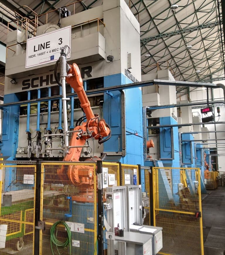 Ligne d'estampage Schuler G2 - 3800 tonne