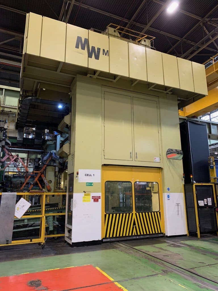 Presse d'estampage Muller Weingarten VK 2000 - 2000 tonne
