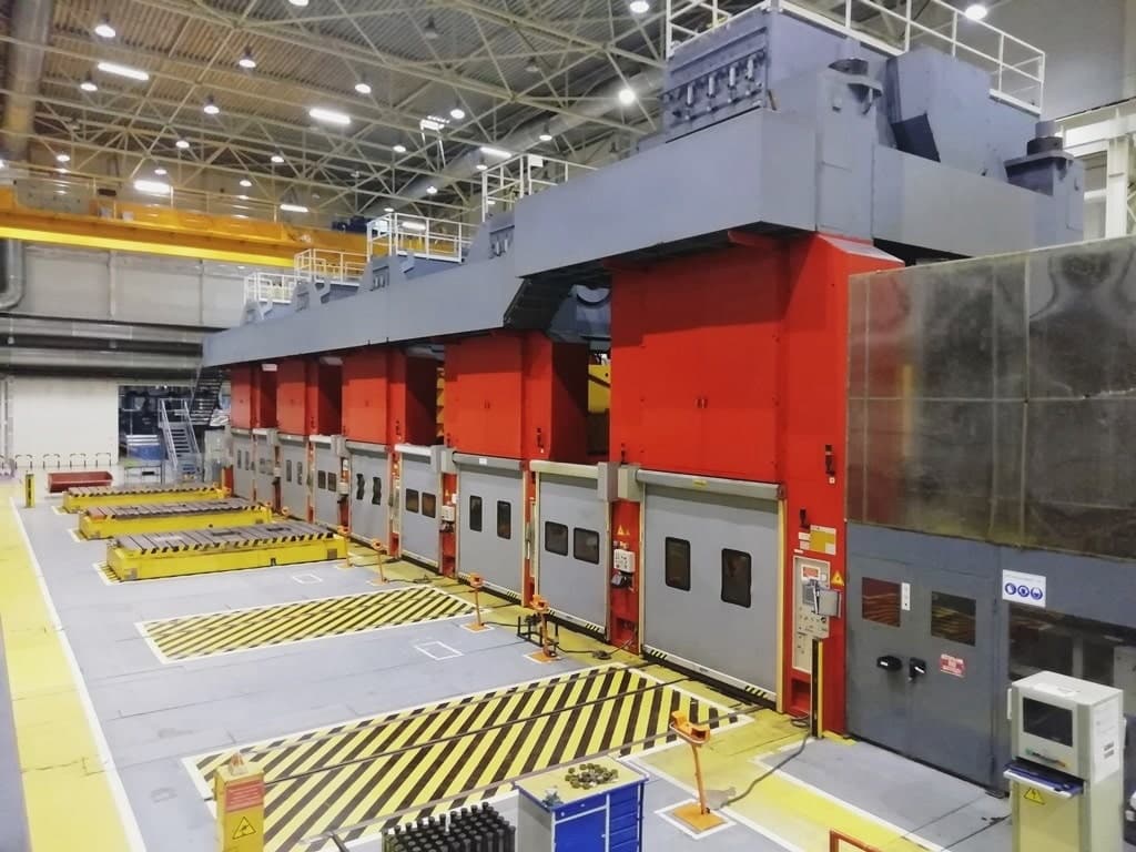 Ligne de presses en tandem Fagor G1 5P/6000 - 6000 tonne