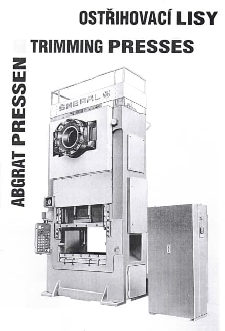 Presse d'ébavurage Smeral LDO 500 - 500 tonne